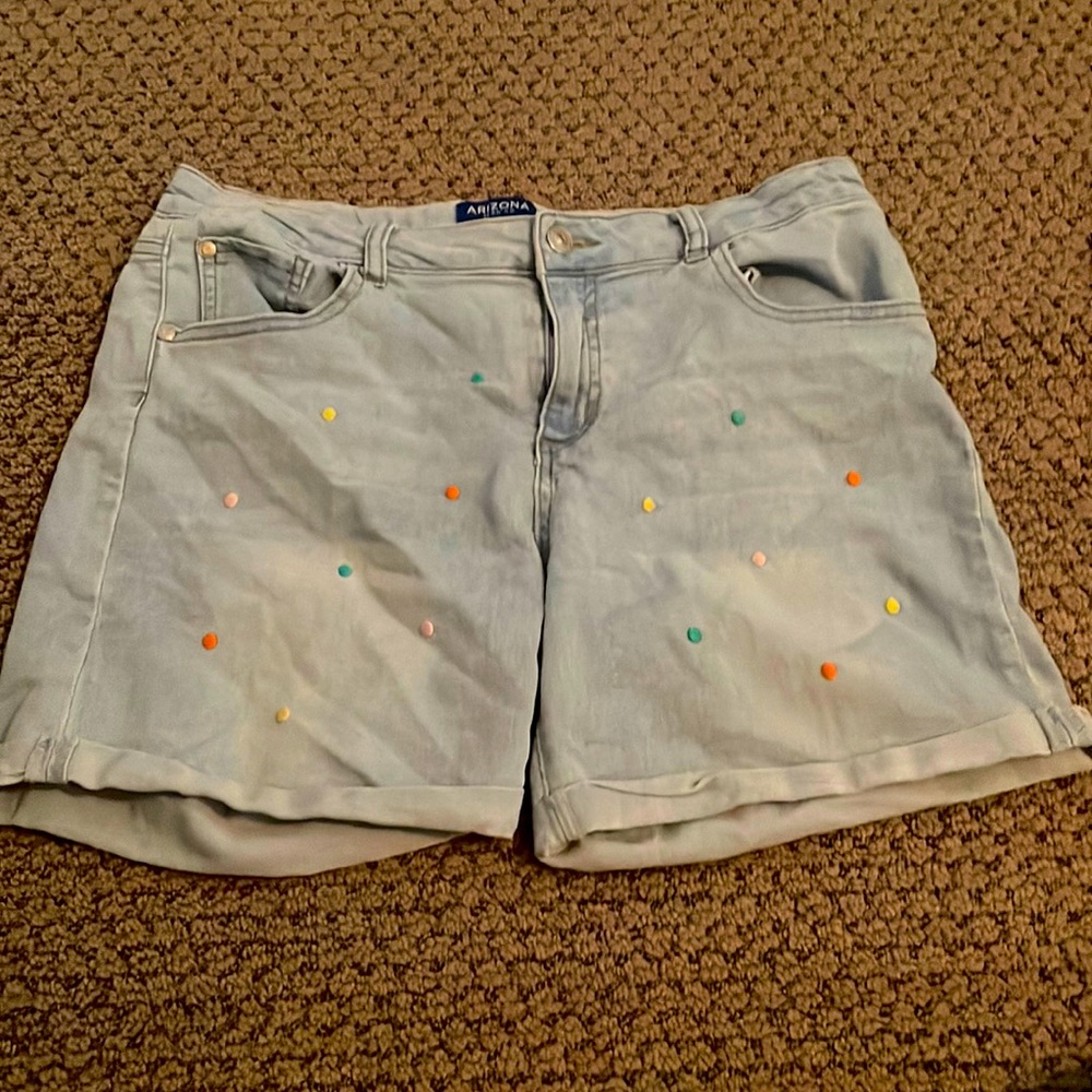 Polka dot shorts